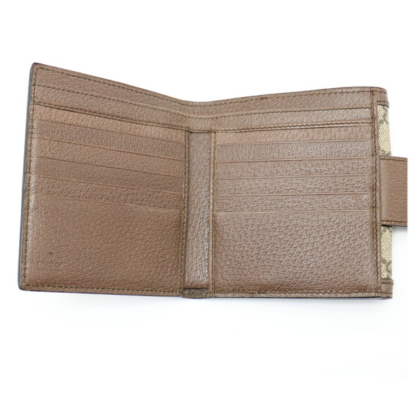 Gucci Offdia GG French Flap Wallet Supreme Canvas Leather - Picture 7 of 9